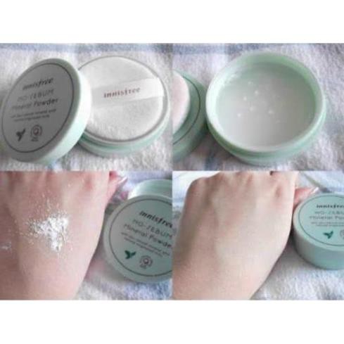 [Hàng Auth] Phấn phủ - Phấn bột kiềm dầu dạng bột khoáng Innisfree No Sebum Mineral Powder 5g [Chính Hãng Hàn Quốc]