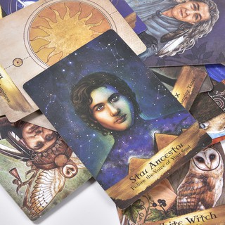 Bộ bài tarot 55 lá thiên thần và tổ tiên phiên bản tiếng Anh