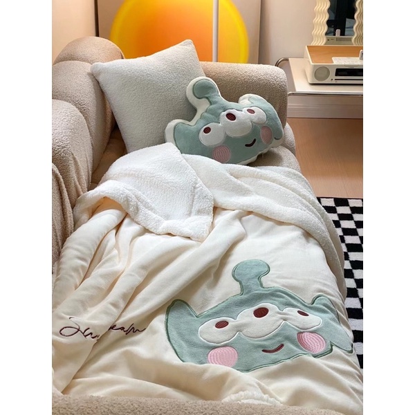 Chăn Lông Cừu Hoạt Hình DN Dễ Thương Cho Các Bé (shinbedding)