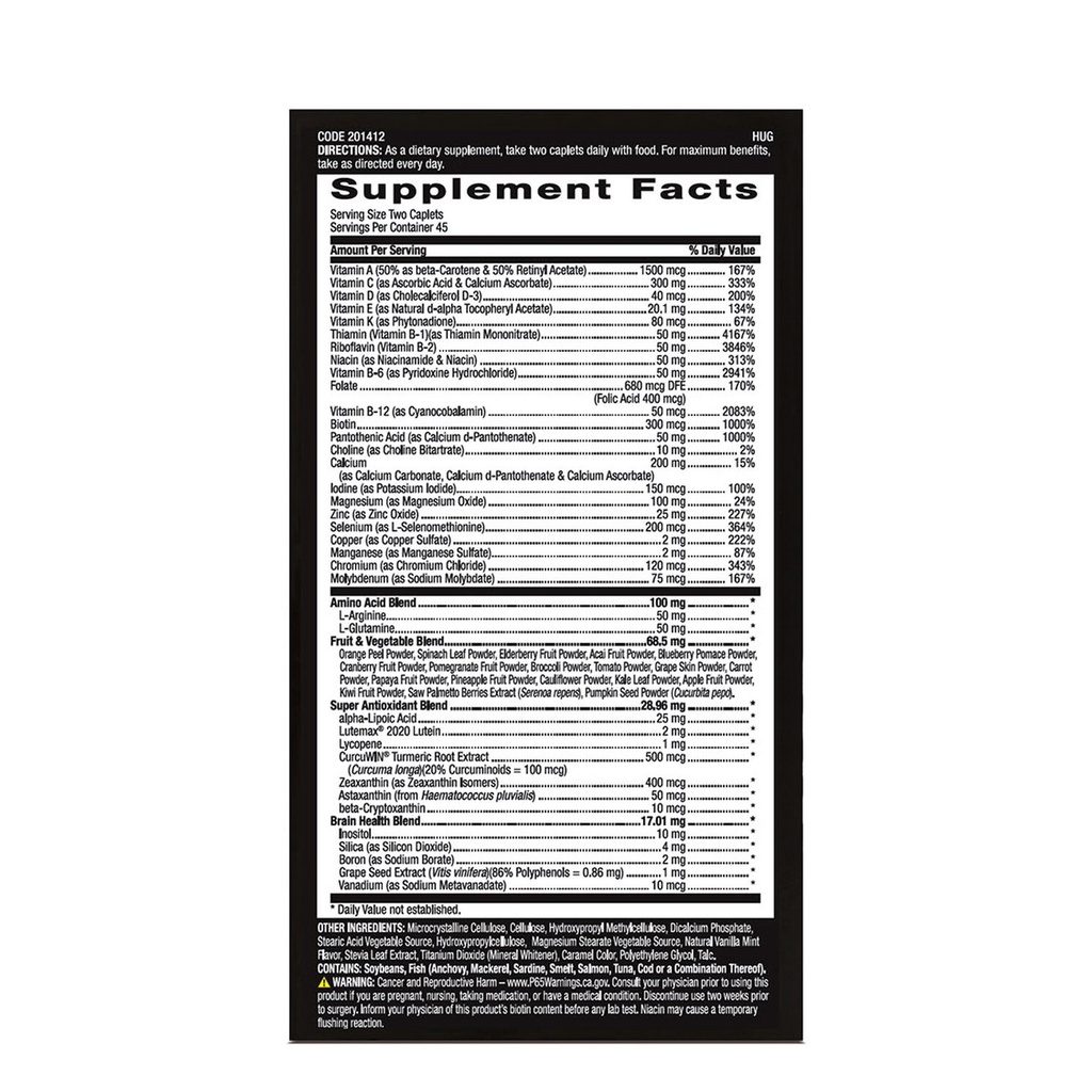 GNC MEGA MEN  - Vitamin tổng hợp cho Nam giới, hỗ trợ năng lượng, trí não, tim mạch, hệ miễn dịch