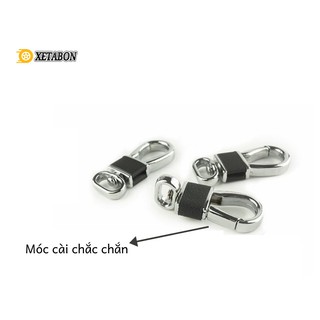 Móc khóa da lộn cao cấp