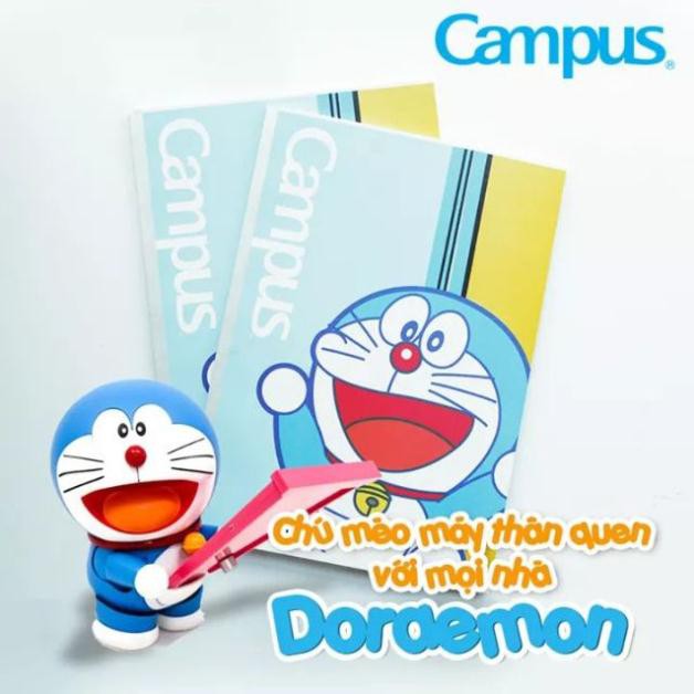 Vở kẻ ngang Campus DORAEMON SMILE 120trang có chấm