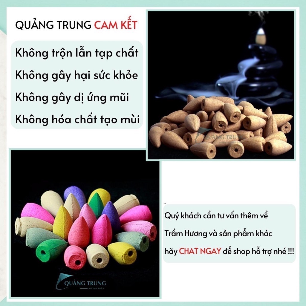 Nụ Trầm Hương 45 viên Khói Tỏa Ngược Mùi Thơm Tự Nhiên