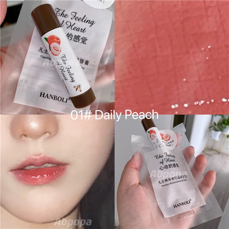 Son dưỡng môi HANBOLI dạng thạch trái cây màu tiệp da GALA HOME