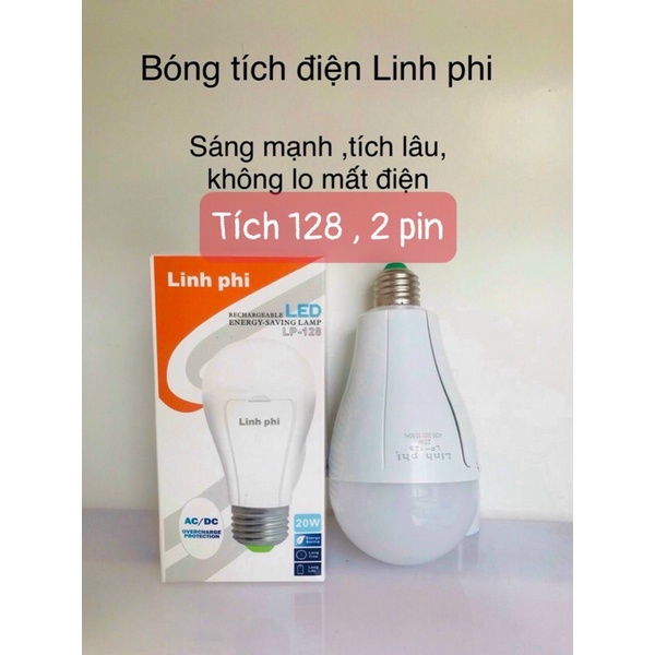 Bóng đèn led tích điện đui xoáy,mất điện đèn vẫn sáng