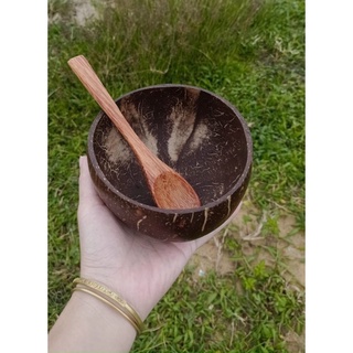 Bộ gáo dừa trộn kem (1 bát + 1 muỗng)