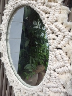 🌺 🌺  Gương tròn macrame - Sản phẩm dùng trang trí, đồ decor 🌺 🌺