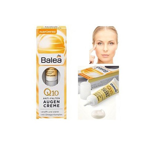 Kem dưỡng mắt Balea Augen Creme Q10 giảm nếp nhăn, hàng xách tay Đức