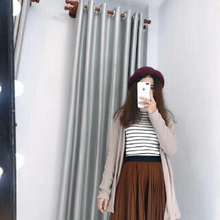 Áo khoác cardigan form dài