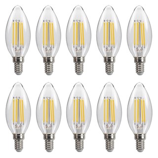 Bộ 10 óng đèn led edison c35 4w hình quả nhót đui e14