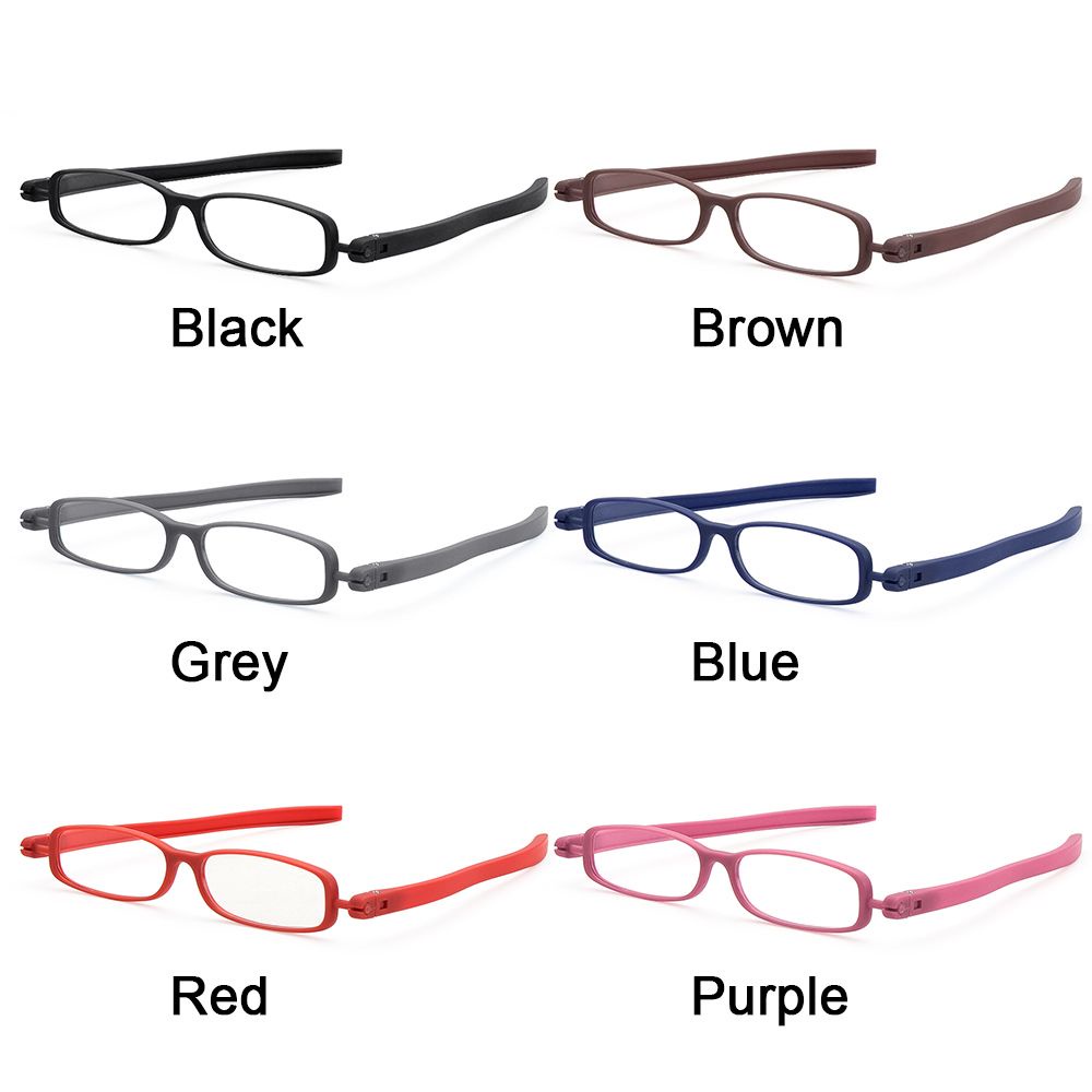 Kính đọc sách gấp gọn 360 độ chăm sóc mắt có độ + 1.00 ~ + 4.0