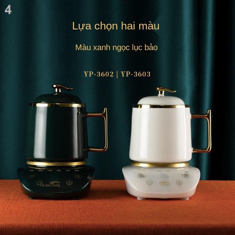 > Văn phòng Cốc hầm điện đa chức năng sưởi nhỏ hoàn toàn tự động nấu ăn Congee Đồ tạo tác Y tế gốm <