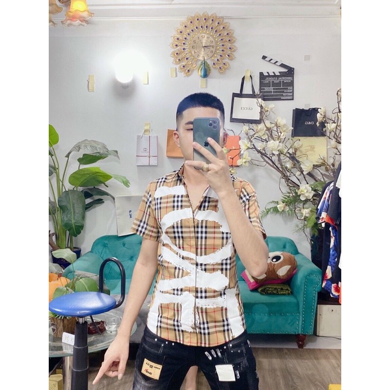 Áo Sơ Mi Cộc Tay BBR LOVE Siêu Cấp 2021