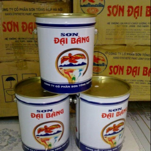Sơn chống rỉ đại bàng các màu cho bề mặt sáng bóng, cực bền màu, ứng dụng cao