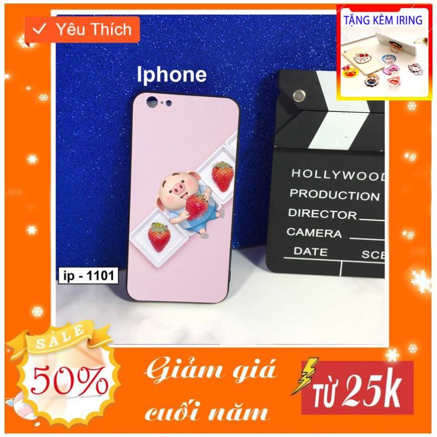 <SALE> Ốp Iphone Ốp Bộ Hình Con Heo In 3D cực đẹp