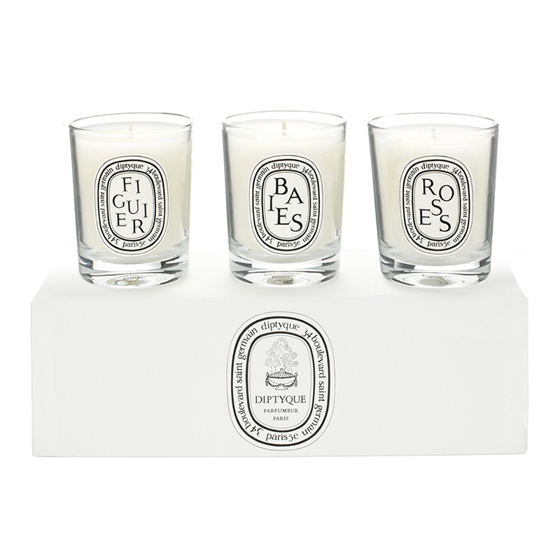 ⚜️Diptyque Nến Thơm Mini 70gx3 Fig + Berry + Rose