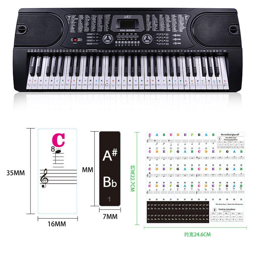 SHOUKEY Miếng Dán Bàn Phím Điện Tử 88 / 61 / 54 / 49