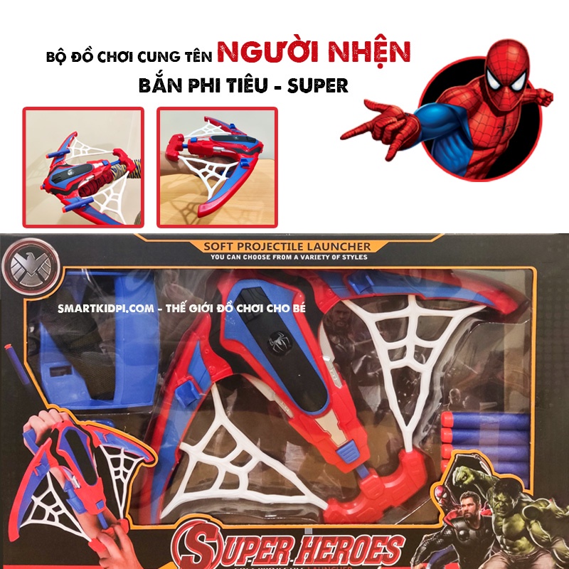 [Ảnh Thật] - Đồ chơi hộp cung tên người nhện Spiderman - Hàng Đẹp - Đồ chơi nhập vai siêu anh hùng