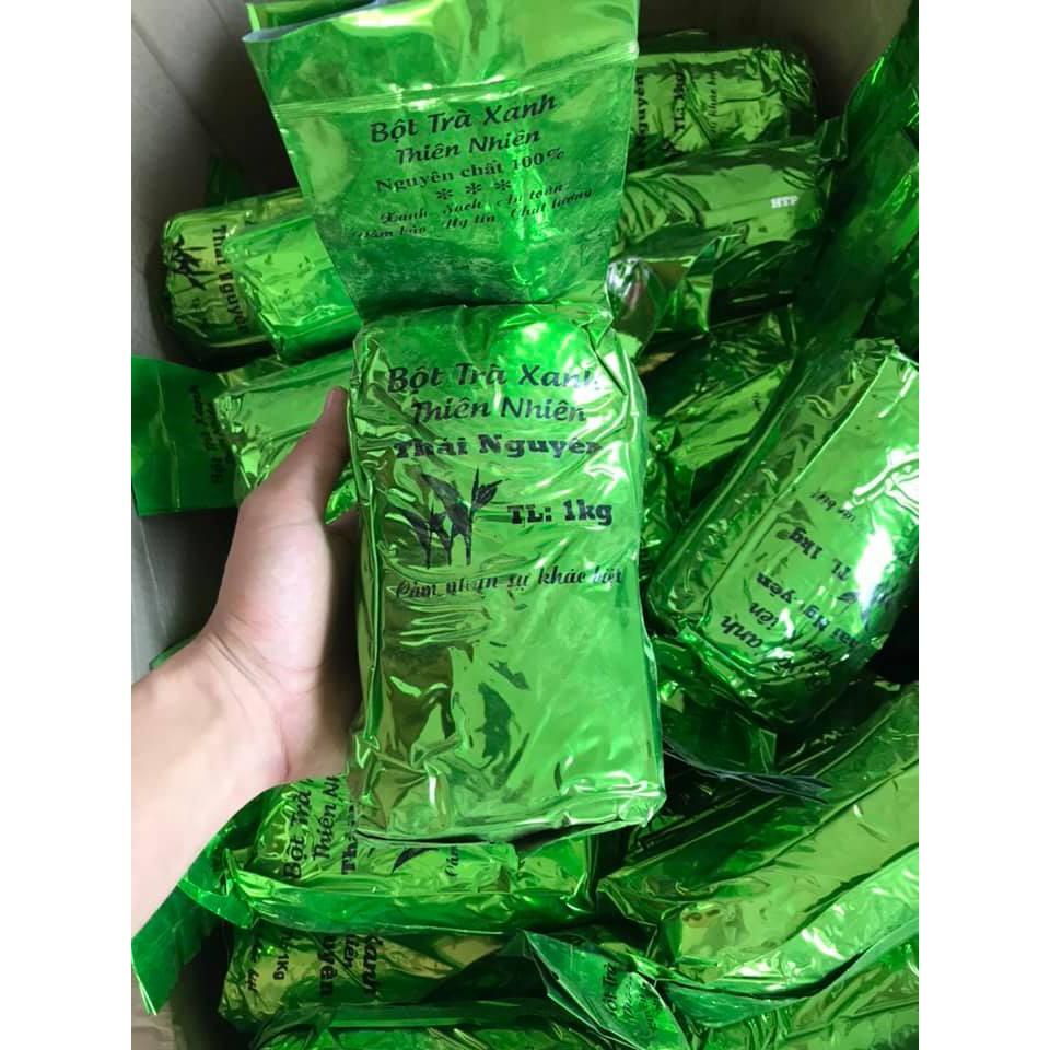 Bột trà xanh túi hút chân không 1kg