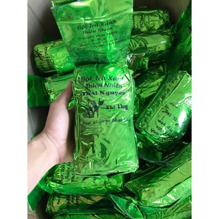Bột trà xanh túi hút chân không 1kg
