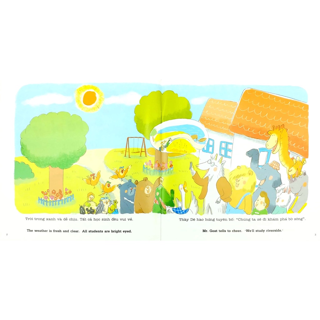 Sách Ehon - Cá Sấu Muốn Rẽ Phải (Tái Bản 2018)