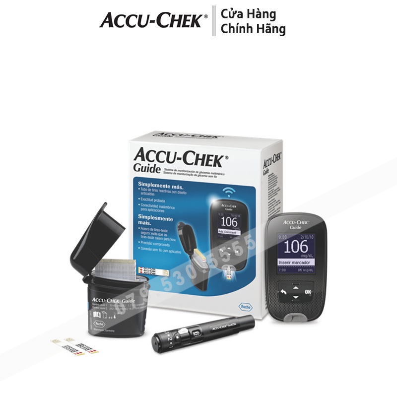 MÁY ĐO ĐƯỜNG HUYẾT ACCUCHEK GUIDE