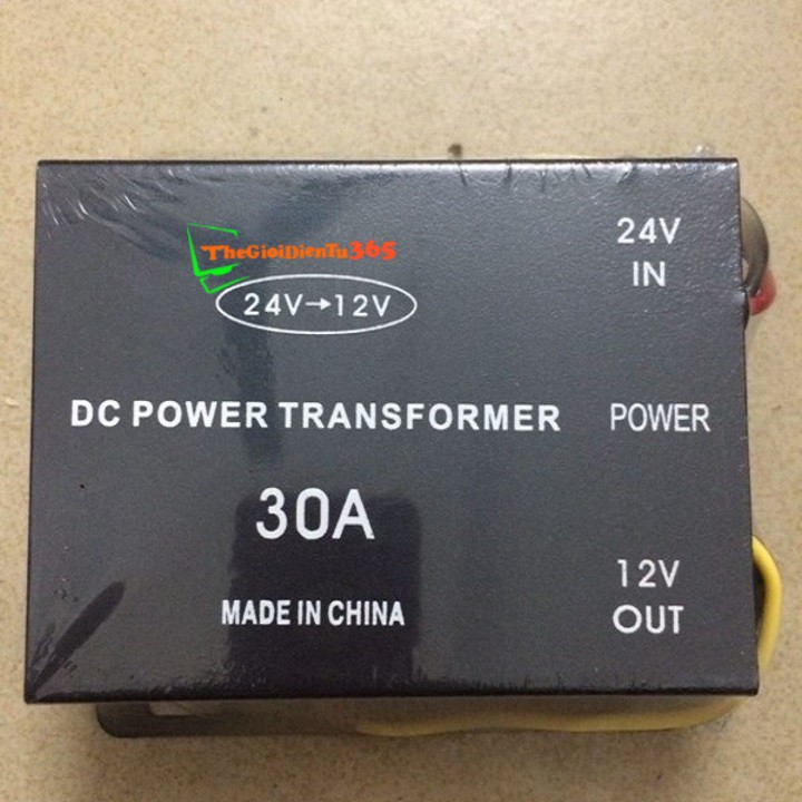 Bộ Chuyển Nguồn 24V Xuống 12V 30A