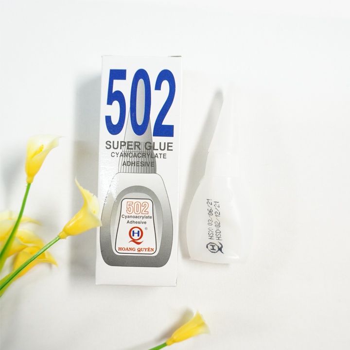 Set 5 chai Keo dán sắt 502 Hoàng Quyên - Thuận Phong