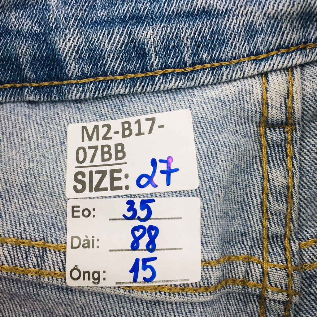 Quần Jeans B1707BB - Size 27