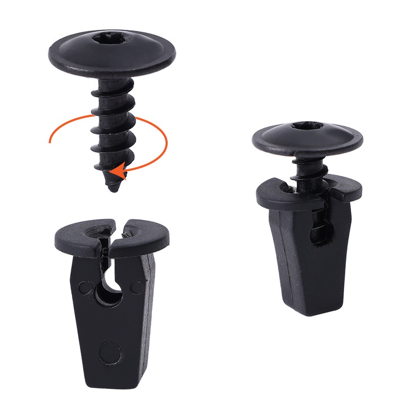 FENDER Set 10 Ốc Vít Nhựa Cho Cản Xe Hơi Chuyên Dụng