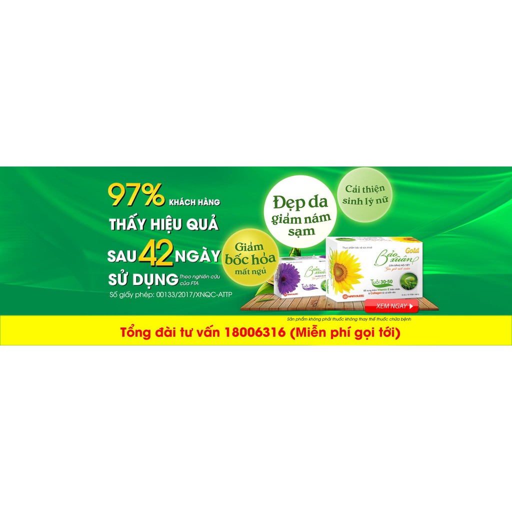 Bảo Xuân Gold - Hỗ trợ cân bằng nội tiết, gìn giữ nét xuân