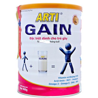 Sữa bột Arti Gain 900g