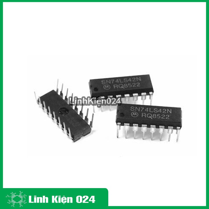 74LS42 BCD to Decimal Decoder DIP16