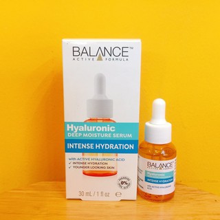 Serum Cấp Nước, Dưỡng Ẩm Balance Active Formula 30ml Hyaluronic Deep Moisture Serum