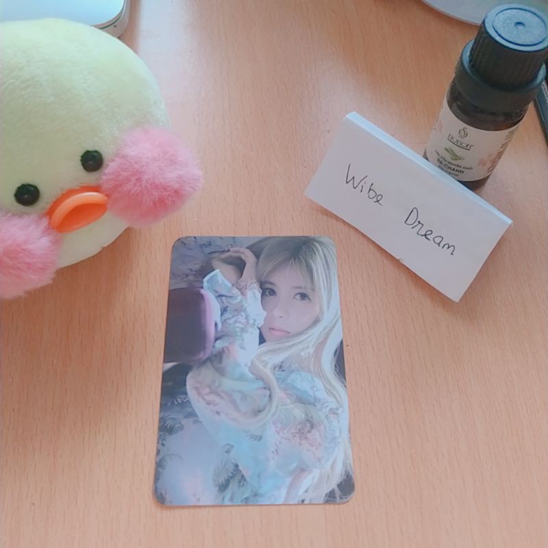 [Hàng chính hãng] Card ảnh T-ARA QRI What's My Name