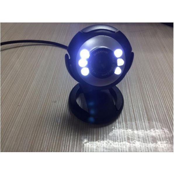 Webcam 720P HD siêu nét + xoay 360 độ kèm Micro đàm thoại dạy học trực tuyến | BigBuy360 - bigbuy360.vn