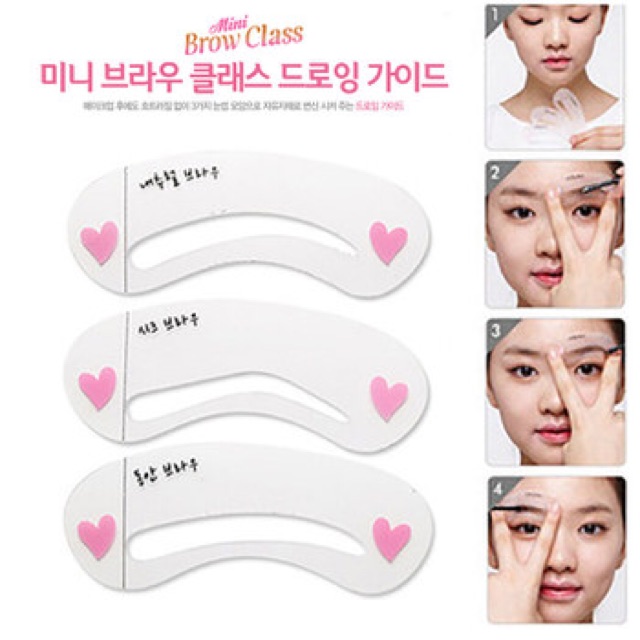 KHUÔN KẺ CHÂN MÀY MINI BROW CLASS