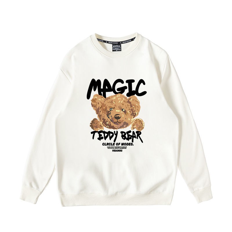 Áo Sweater Cổ Tròn Dễ Thương Size Lớn 4xl 2021 Cho Cặp Đôi