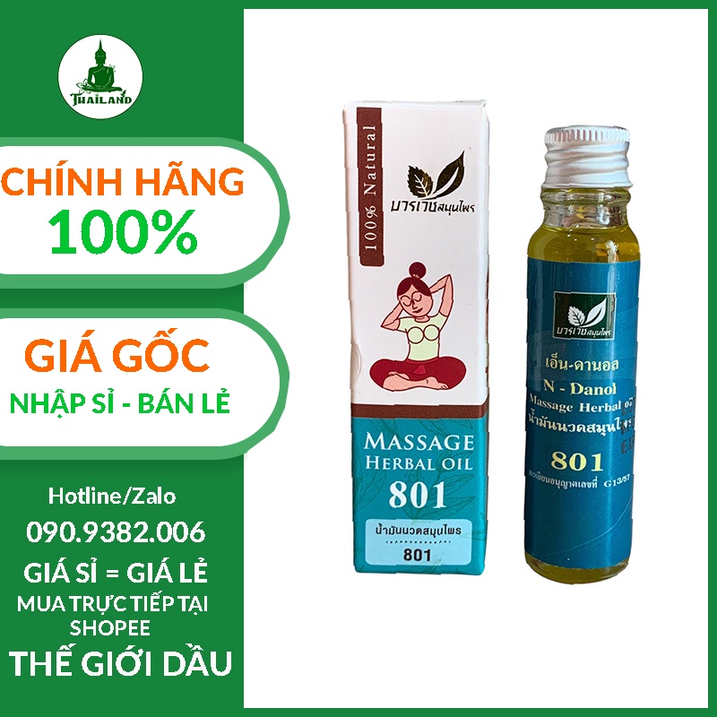 Dầu nóng 801 Thái Lan nhập khẩu