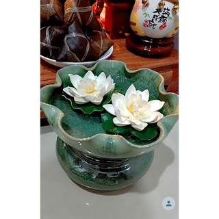 bát thả hoa gốm bát Tràng