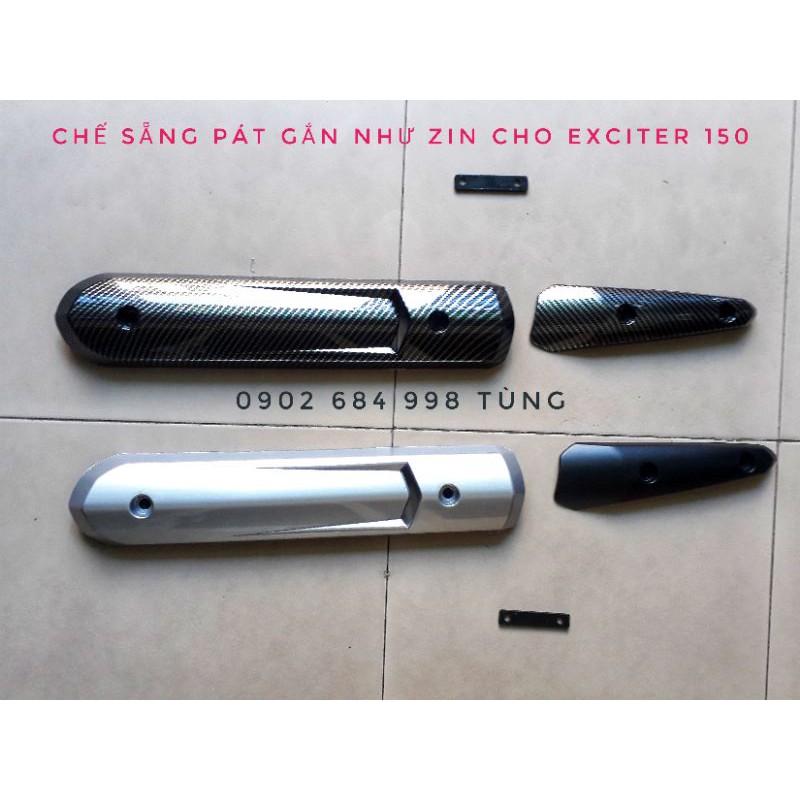 Ốp pô spark chế sẵng pát gắn như zin cho exciter 150