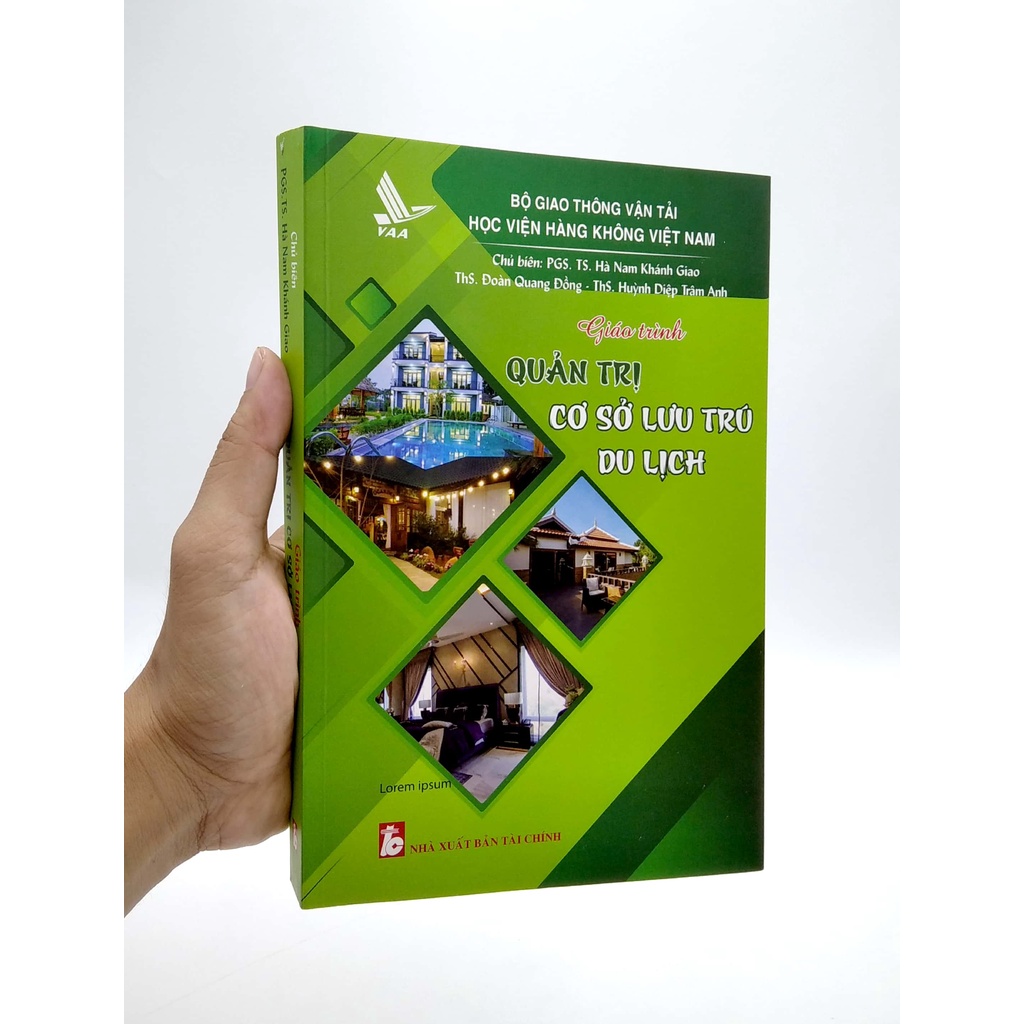 Sách Giáo Trình Quản Trị Cơ Sở Lưu Trú Du Lịch