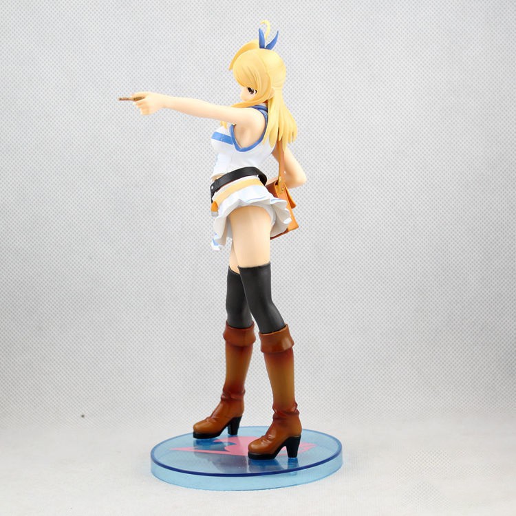 Tượng mô hình nhân vật anime Fairy Tail lucy bằng PVC