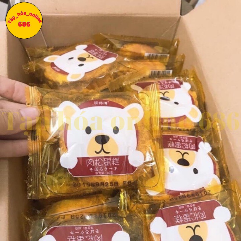 Bánh gấu combo 1 thùng 30c siêu ngon , chính hãng Tiệm Gia Dụng 686
