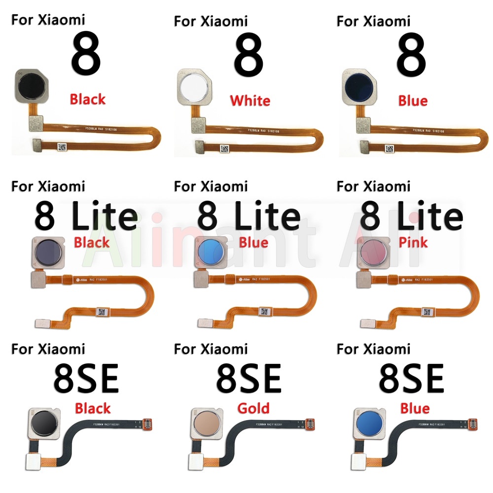 Cáp Dẻo Nút Home Cho Máy Quét Vân Tay Xiaomi Mi 8 8SE 8Lite Lite SE