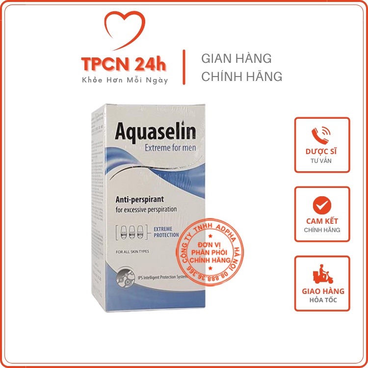 ✅(Che tên) Aquaselin extreme for men - Lăn nách cho nam