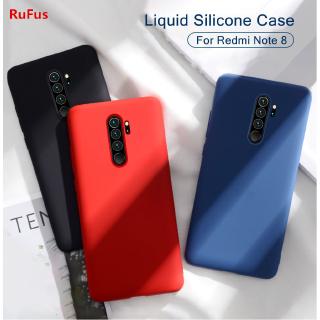 Ốp điện thoại silicon mềm màu trơn bảo vệ cho Xiaomi Redmi Note 8 Pro/Redmi8 8A Note7 Pro 7 7A