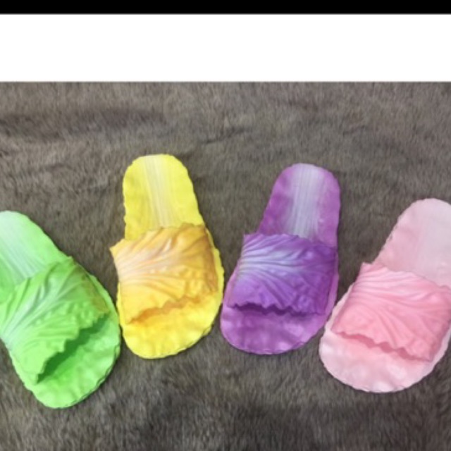 ⭐Dép lá cải Loai 1( nhựa thơm ).size 31-40