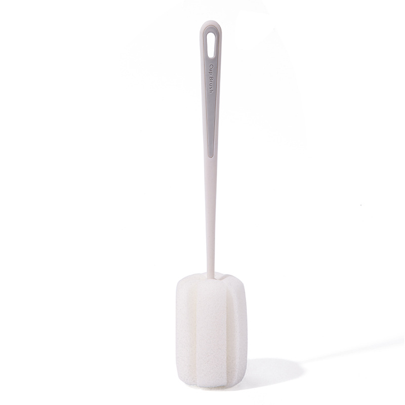 Sponge brush cup brush detachable cleaning brush household bottle brush long handle thermos cup cleaning cup sub brush