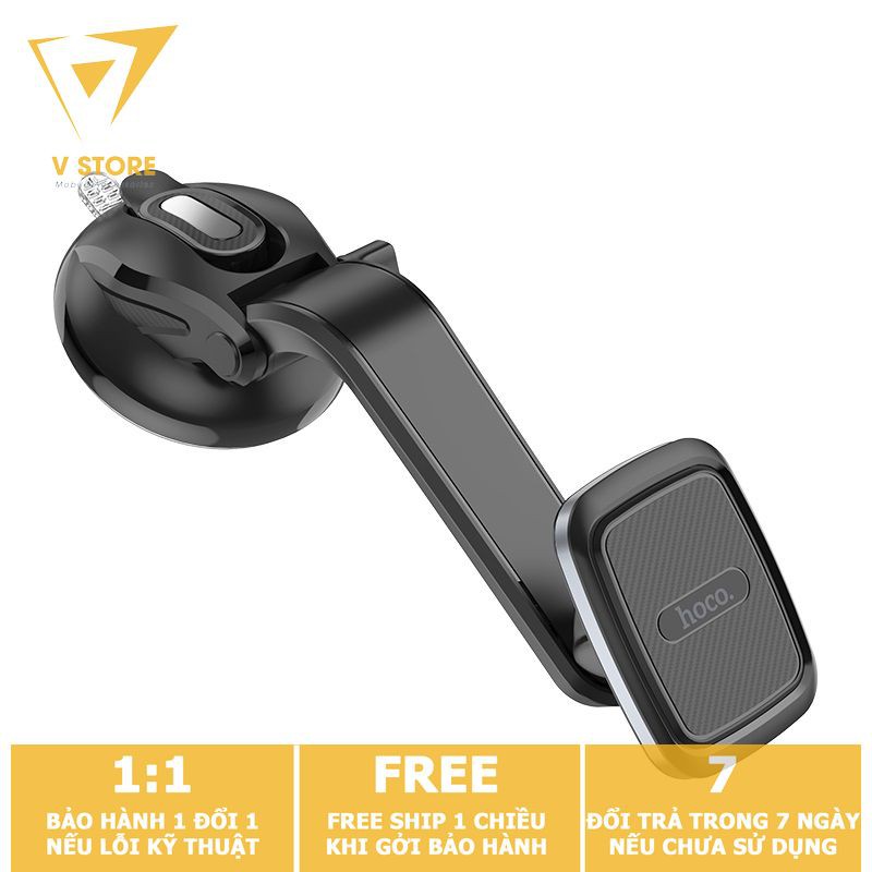 GIÁ ĐỠ KẸP ĐIỆN THOẠI NAM CHÂM HOCO CA45A TRÊN XE HƠI Ô TÔ NHỰA ABS CAO CẤP [HOCO ĐÀ NẴNG]